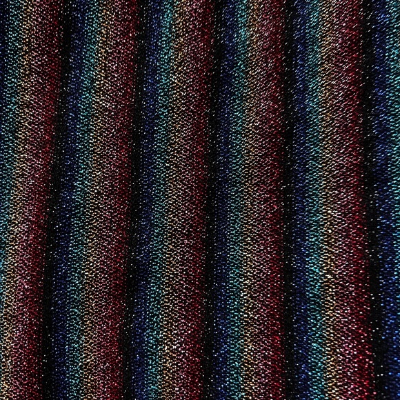 Love Culture Multicolor Striped Short Sleeve Tee - Picture 2 of 8